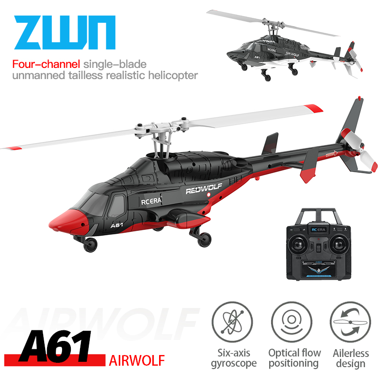 Drone Shahed Rc - A61 RC hélicoptère 2.4G 6-Aixs Gyroscope