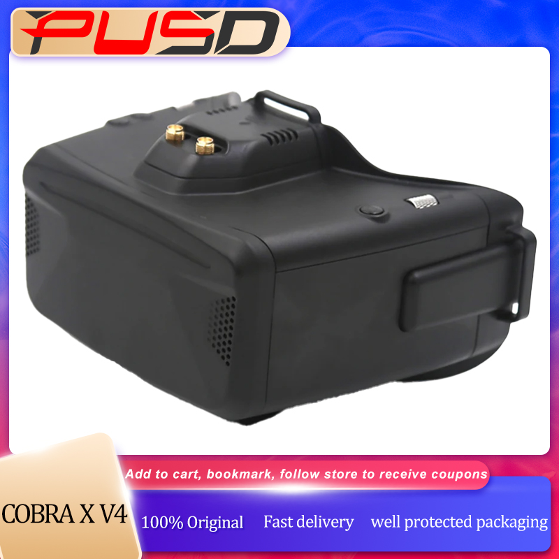 Drone Rc V4 - En stock, lunettes FPV SKYZONE Cobra
