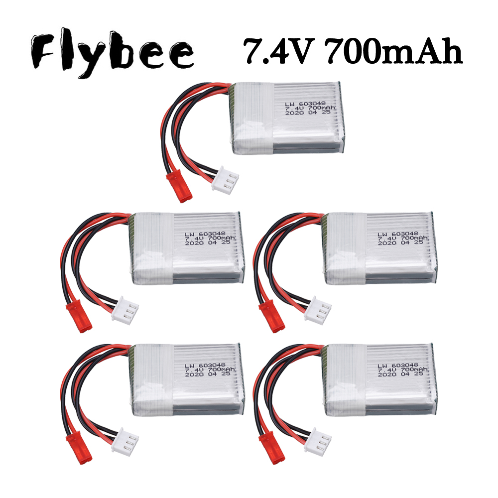 Drone Rc Link - Batterie Lipo 7.4V 700mAh 25c pour