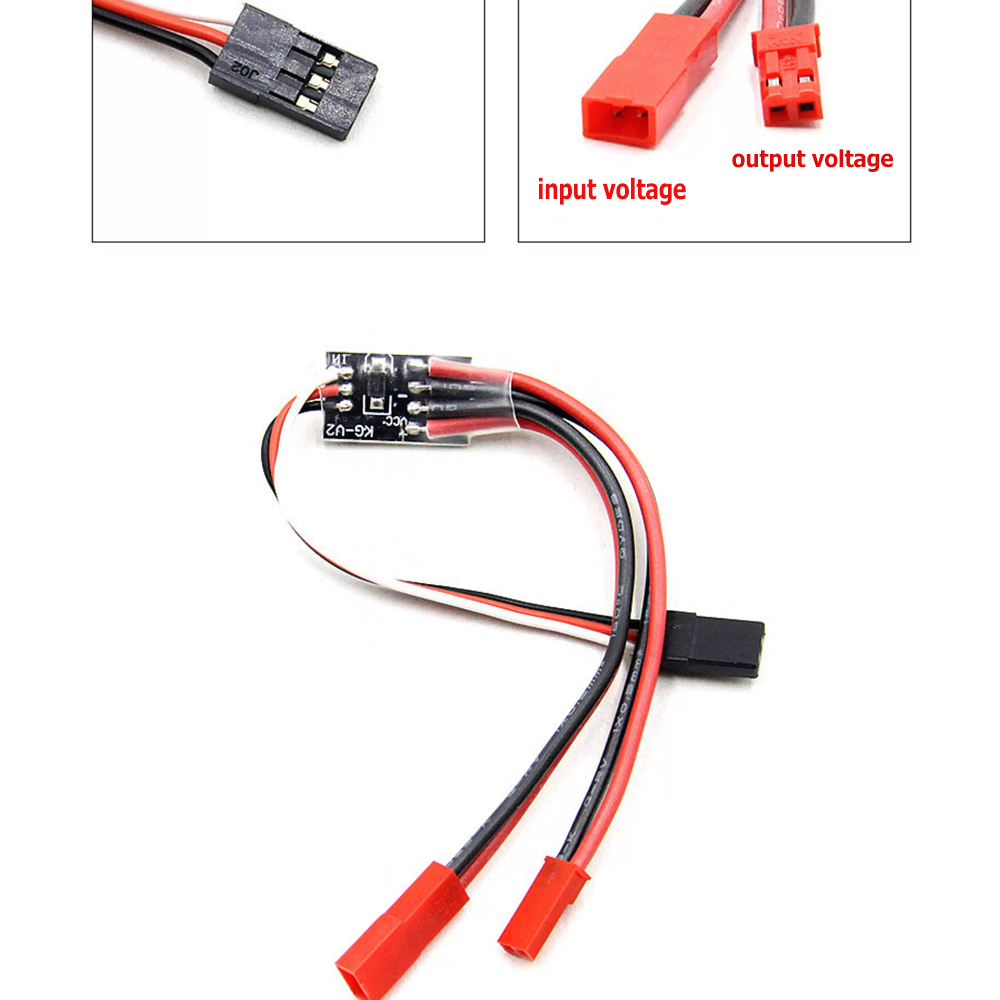 Drone Rc Airplane - 2-20A Haute Courant Télécommande Électronique Commutateur
