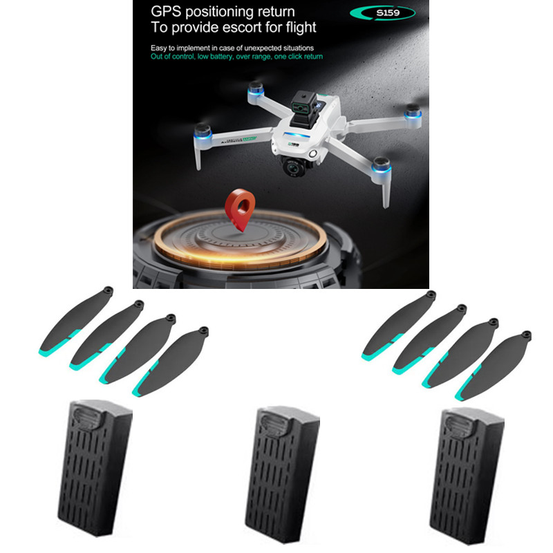 Drone Rc Gps S159 - Batterie de drone GPS S159 7.4V