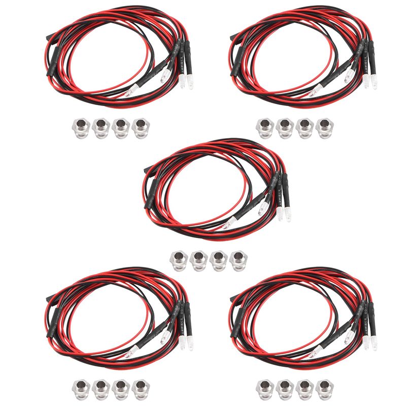 Rc Drift Car Kit - Kit d'éclairage LED RC 4 LED