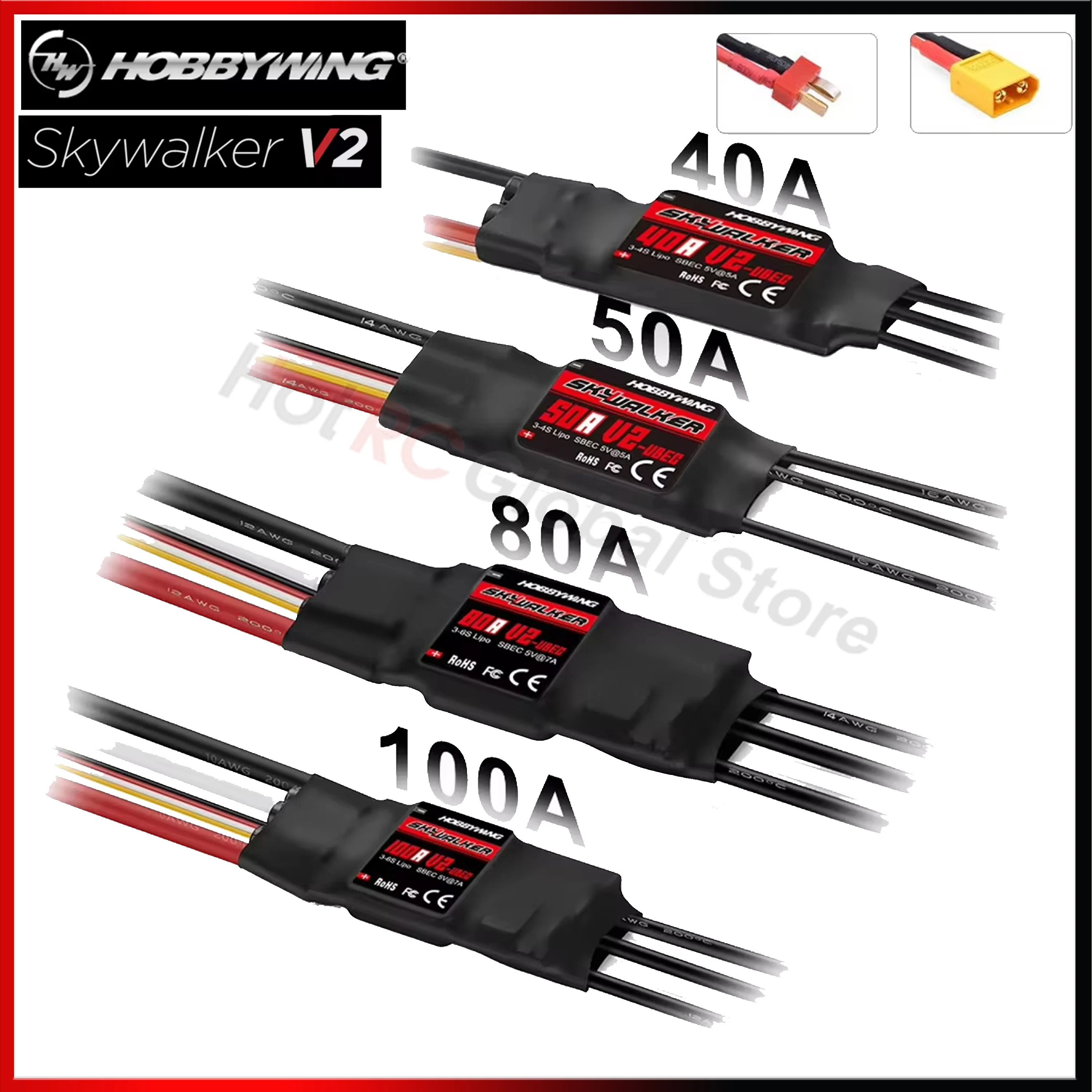 Drone Rc Link - BBYWING Skywalker-Contrôleur de vitesse ESC sans