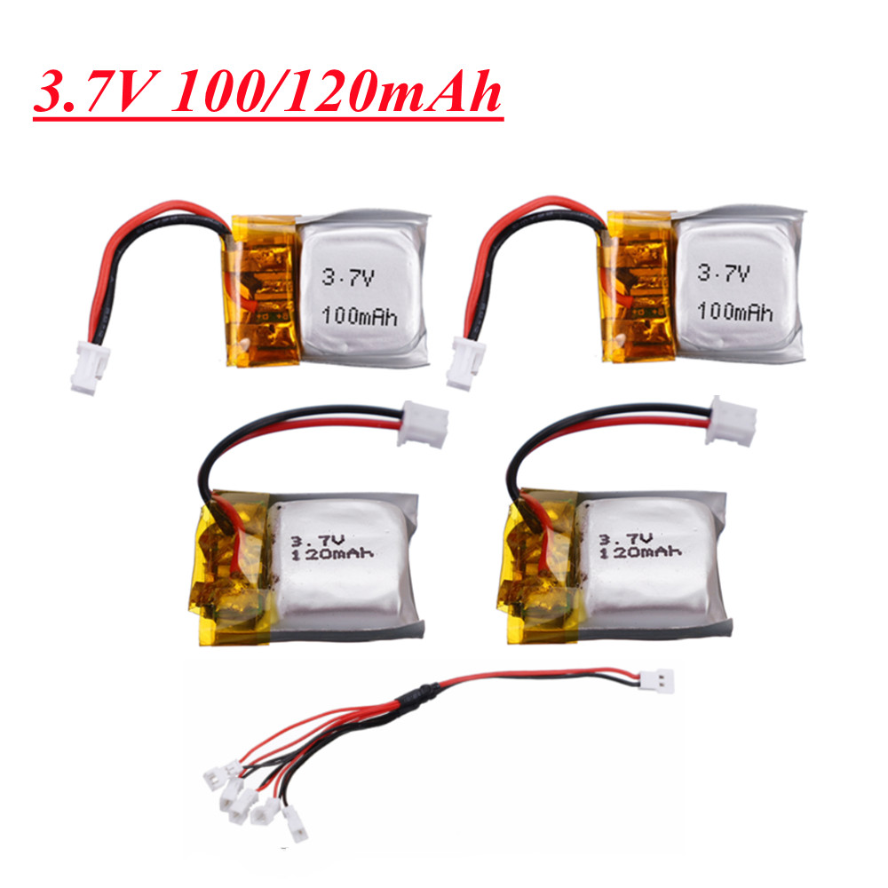 Drone Fq777 Rc Quadcopter - Batterie Lipo 3.7V 100mAh 120mAh pour