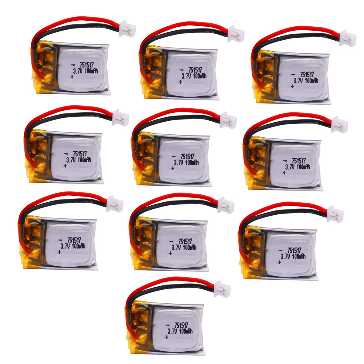 1-10 pièces 3.7V 100mAh 751517 - Drone Fq777 Rc Quadcopter avis et prix