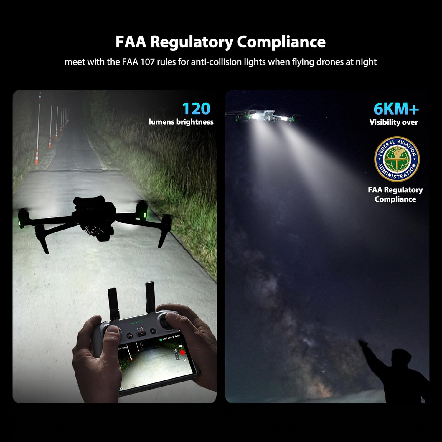 STARTRC Drone lumière strobosc - Drone Dji Rc Pro 2 avis et prix
