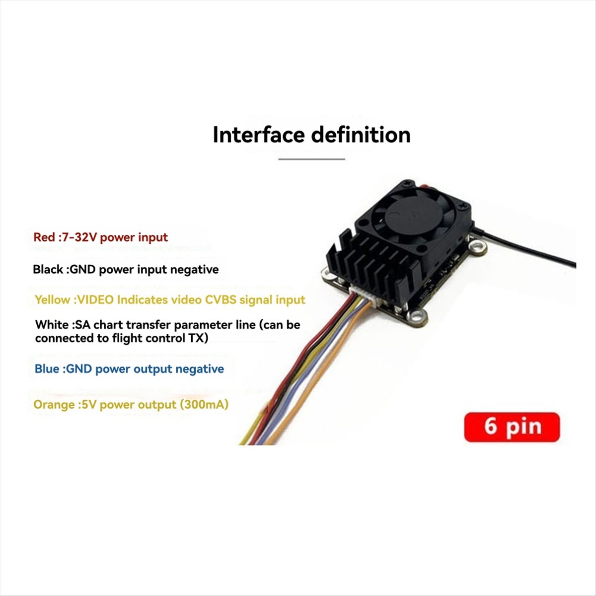 5.8G 2W VTX 2000mW FPV Module  - Drone With Rc avis et prix