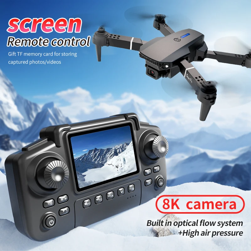 Drone professionnel E88 PRO av - Drone Shahed Rc avis et prix