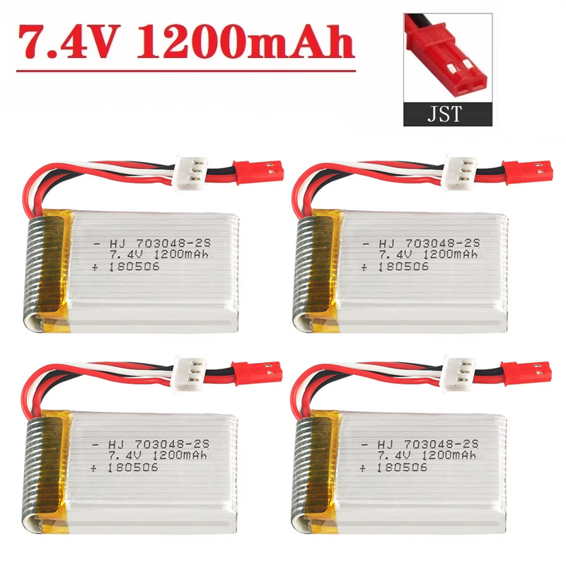 Batterie Lipo 2S 7,4V 1200mAh  - Drone Rc Link avis et prix