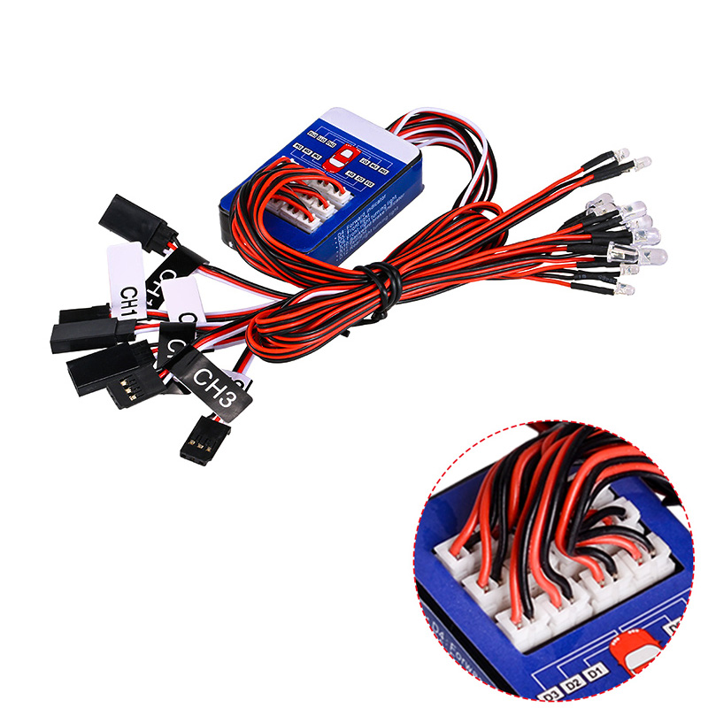 Kit d'éclairage LED RC 12 lumi - Drone Shahed Rc avis et prix