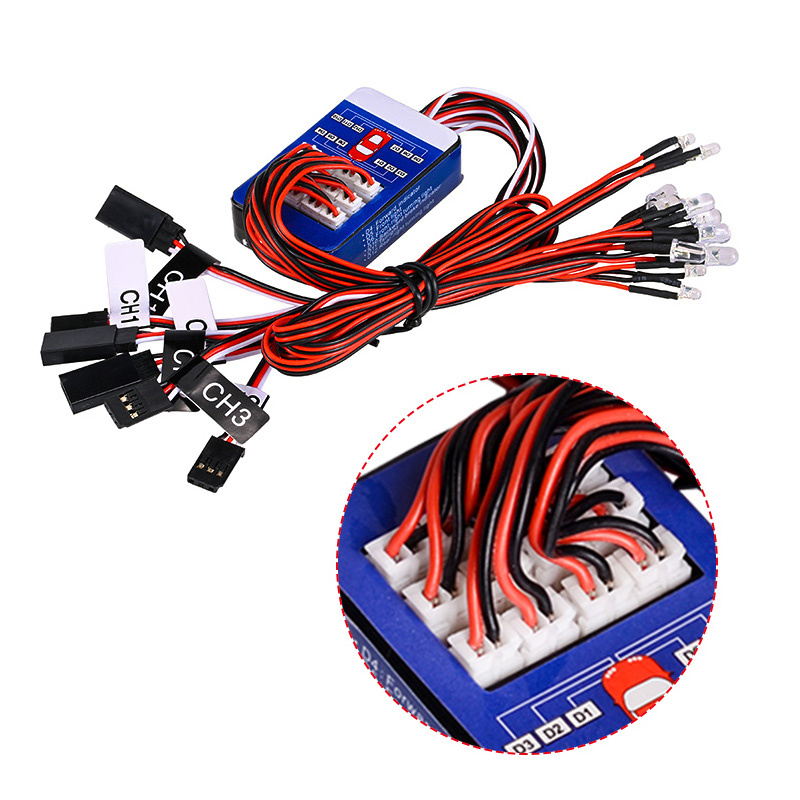 Kit d'éclairage LED RC 12 lumi - Drone Shahed Rc avis et prix