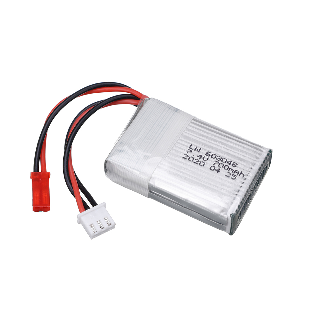 Batterie Lipo 7.4V 700mAh 25c  - Drone Rc Link avis et prix