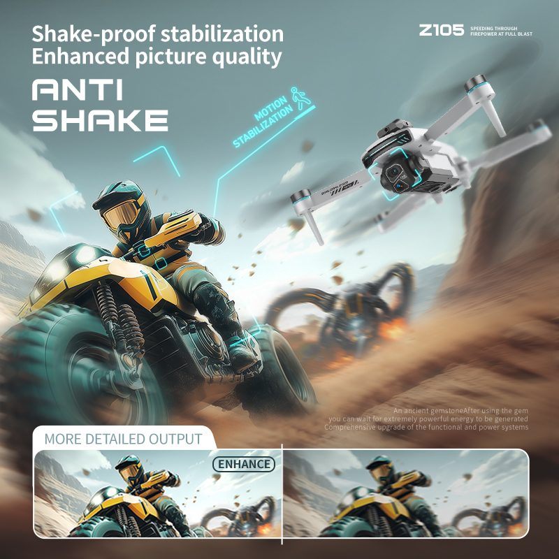 Nouveau Drone Z105 RC 8K, camé - Drone Rc Action avis et prix