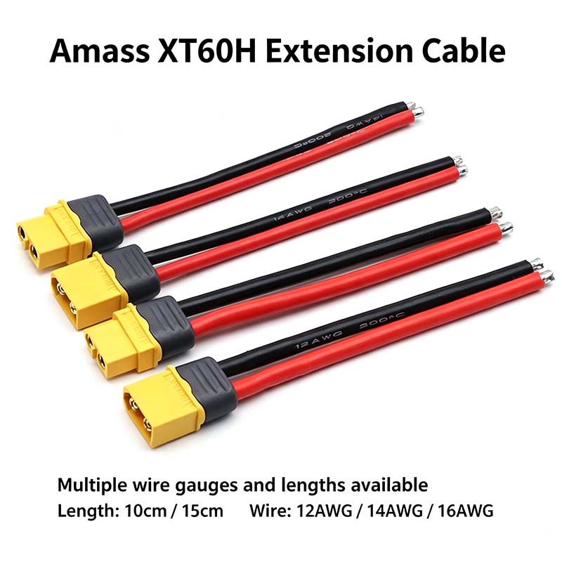 Amass XT60H – connecteur mâle  - Drone Rc Link avis et prix
