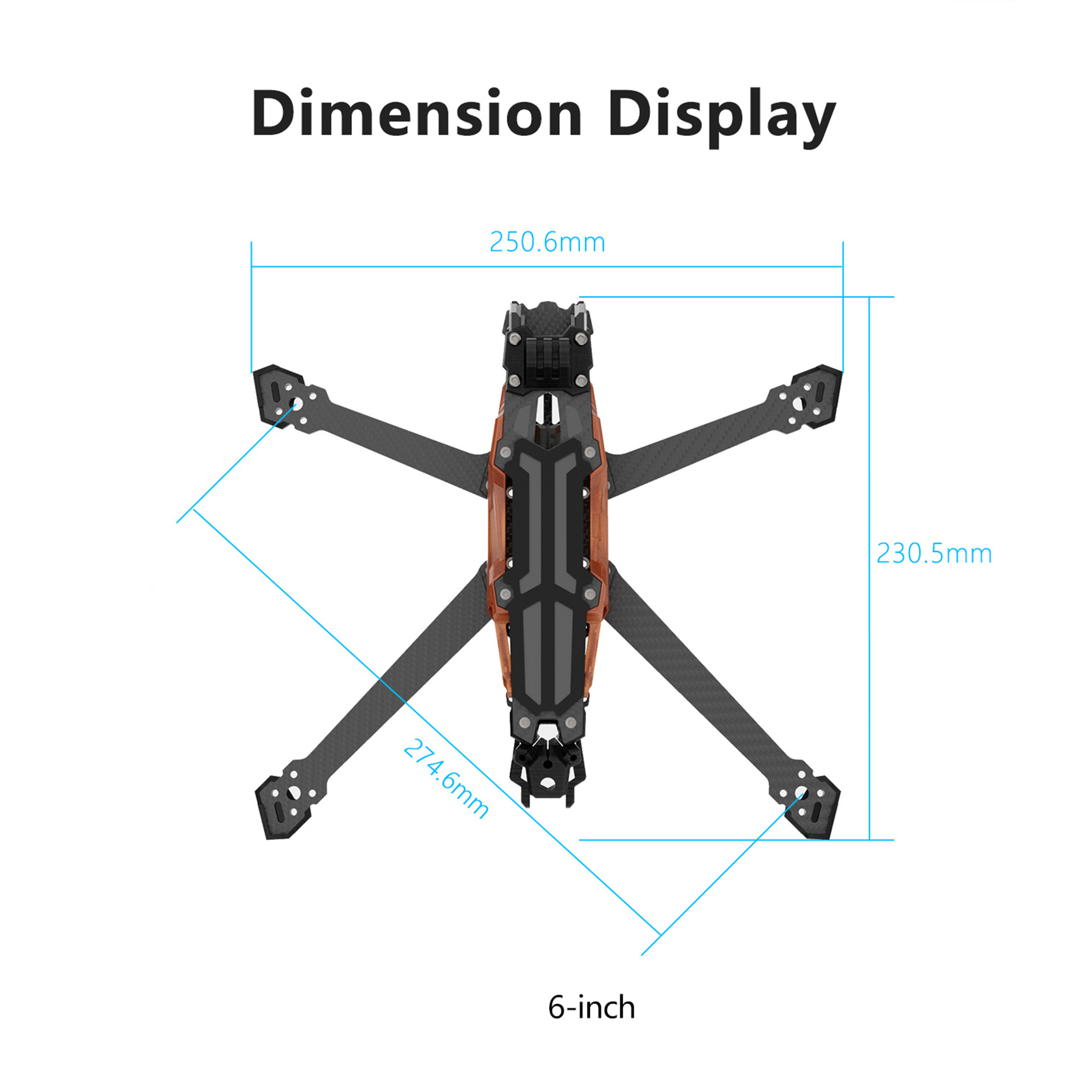 GEPRC GEP-Vapor-D5 D6 O4 Pro C - Drone Rc Quadcopter avis et prix