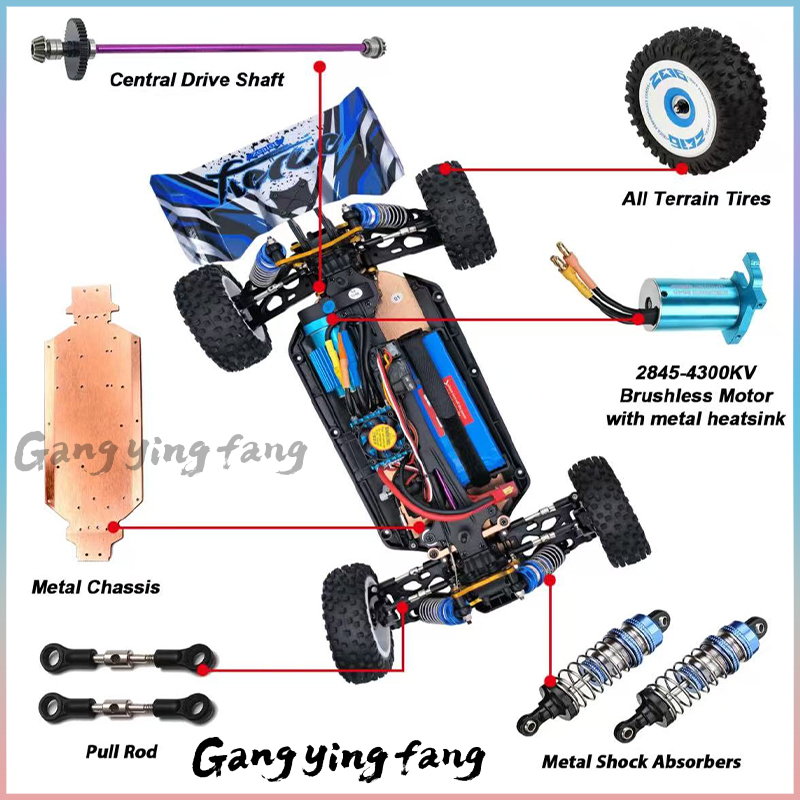 Wltoys-V8 1/12 124017G voiture - Rc Drift Car Kit avis et prix